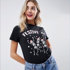 ASOS FESTIVE AF SHIRT